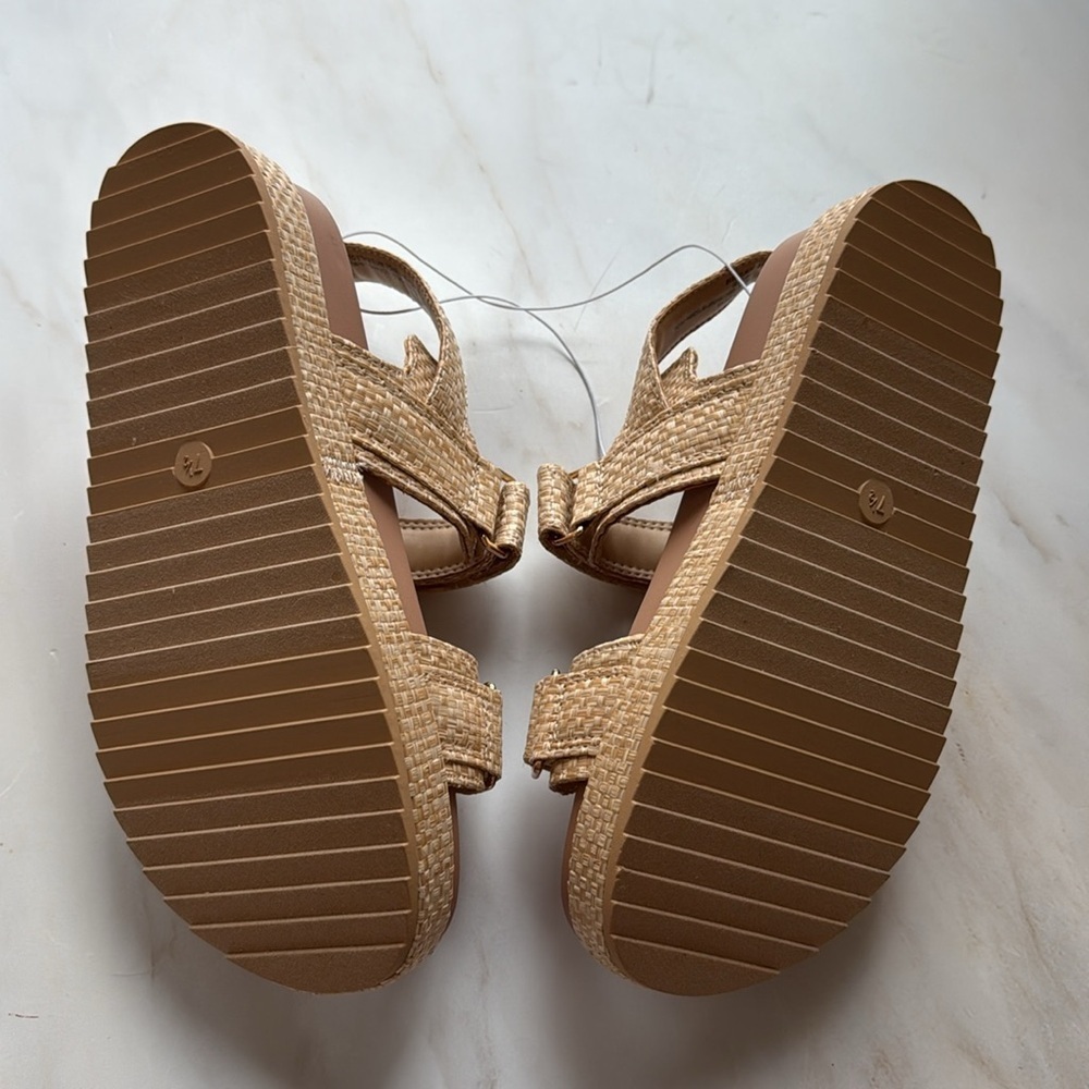 A New Day Women’s Tanner Platform Double Strap Sandals! NWT! - Picture 7 of 9